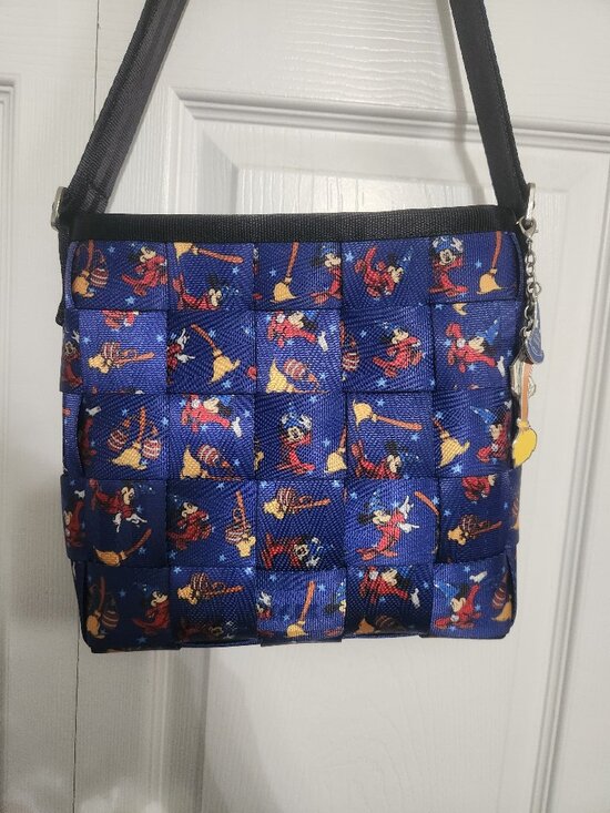 Harveys Handbags - Harveys x Disney Sorcerer Apprentice Mickey Mini Messenger Crossbody w/ charm